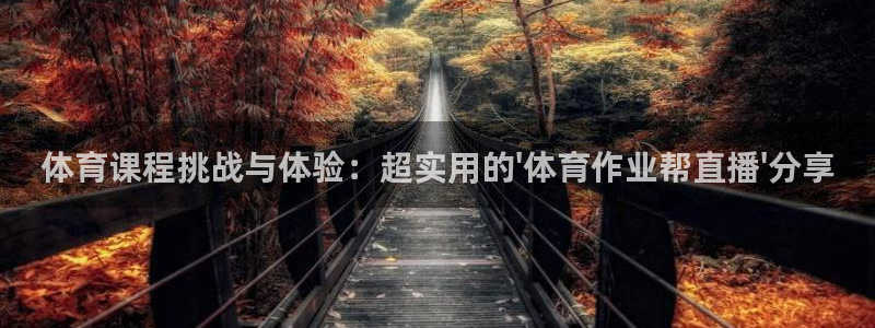 体育课程挑战与体验：超实用的\'体育作业帮直播\'分享