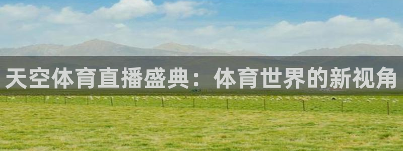 天空体育直播盛典：体育世界的新视角