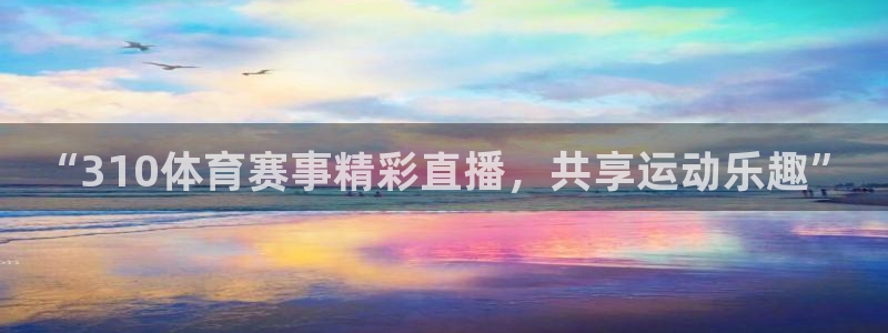 “310体育赛事精彩直播，共享运动乐趣”