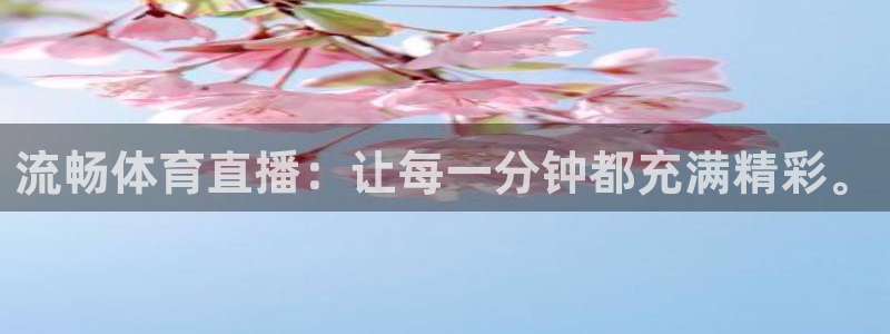 流畅体育直播：让每一分钟都充满精彩。